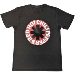Red Circle Asterisk T-shirt Red Hot Chili Peppers Shirt